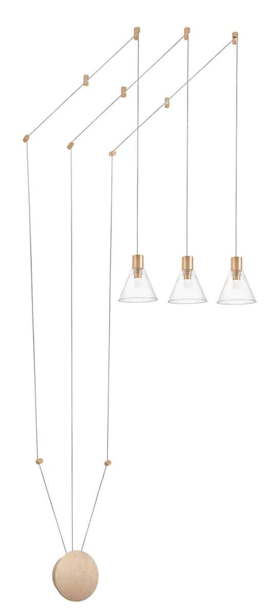 Lampa loft wisząca nowoczesna FRIAS LE41631 - Luces Exclusivas