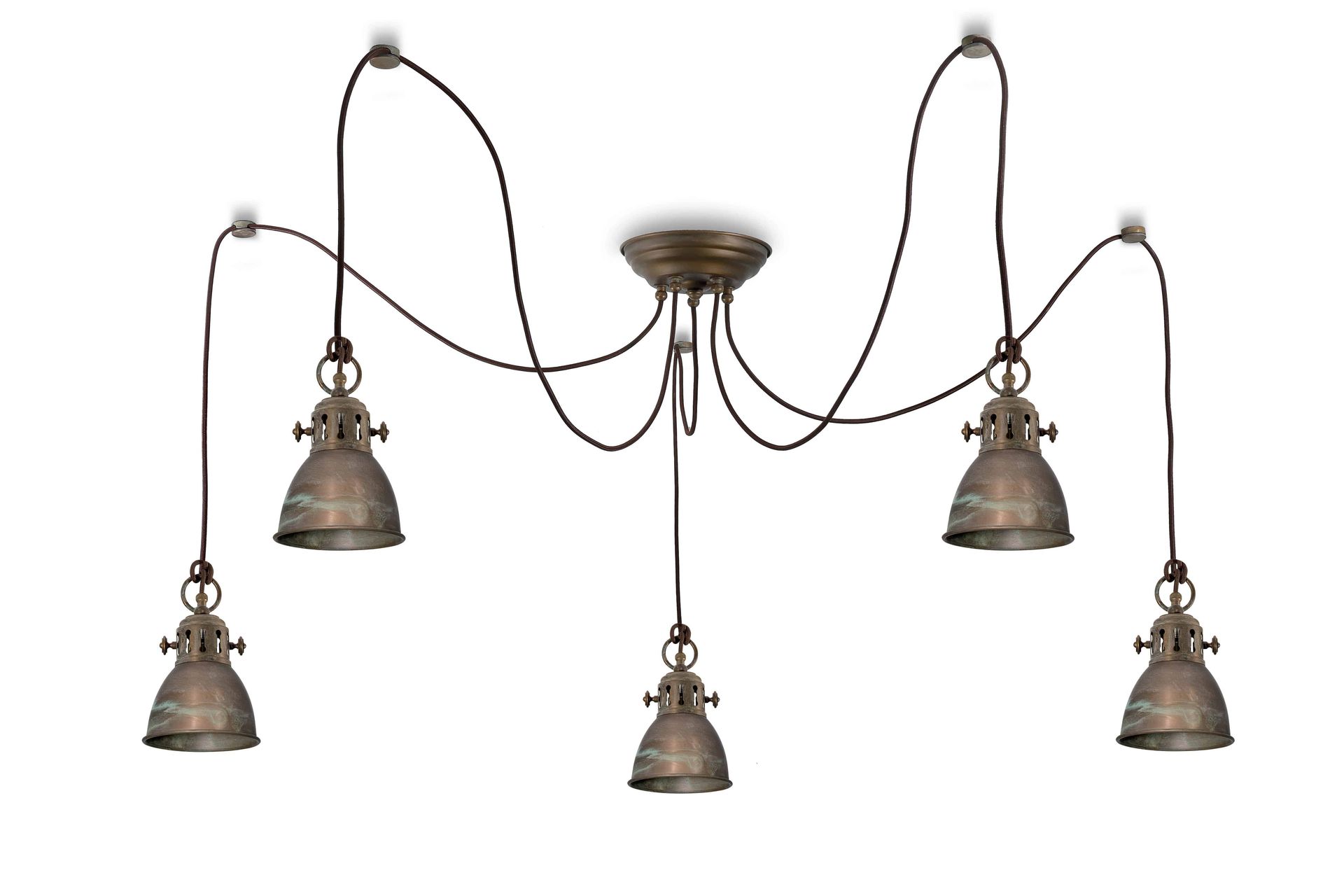 Lampa loft wisząca PENDULA 3016.7L - Moretti Luce