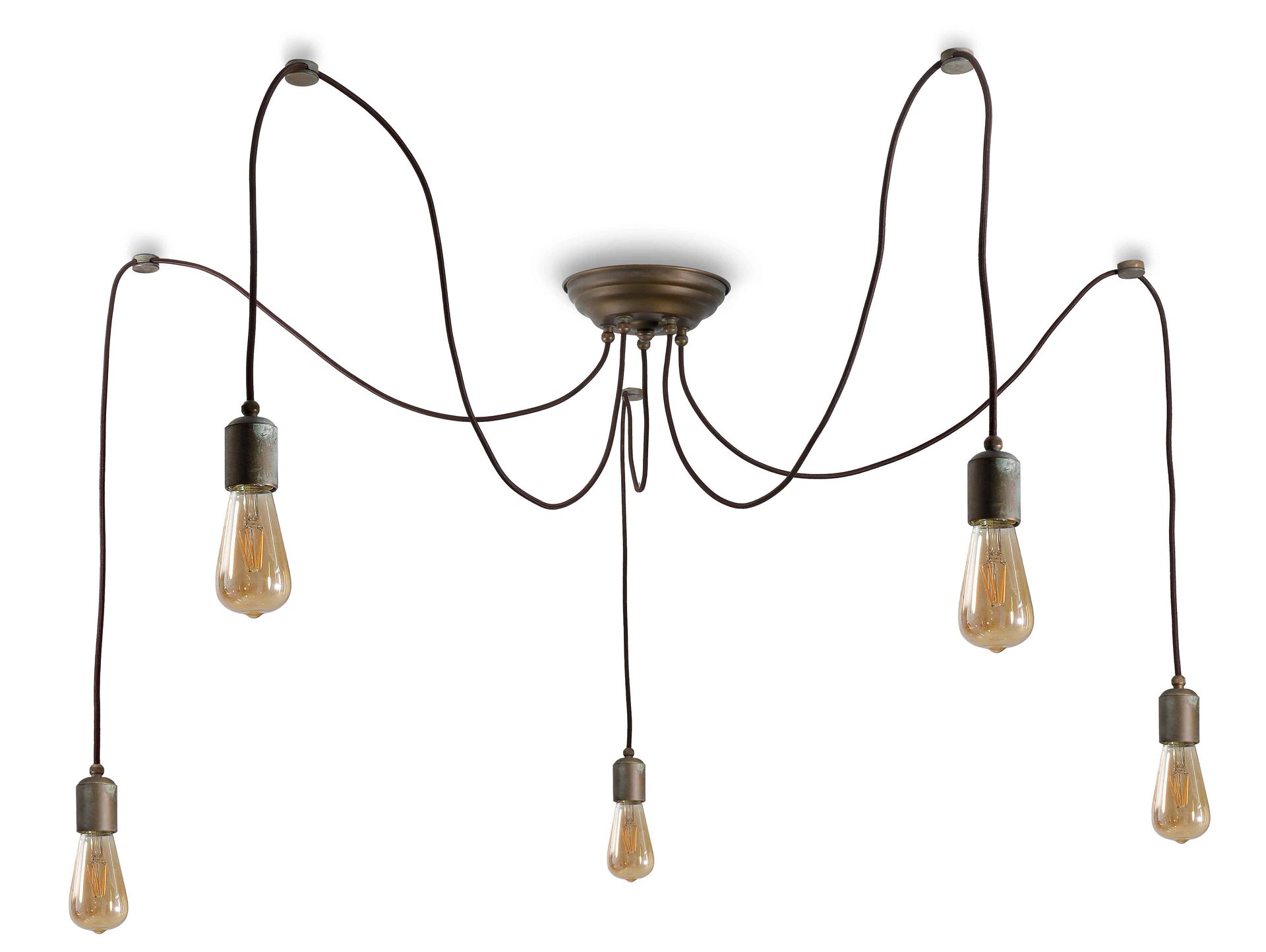 Lampa loft wisząca LUMEN 3101.14L - Moretti Luce