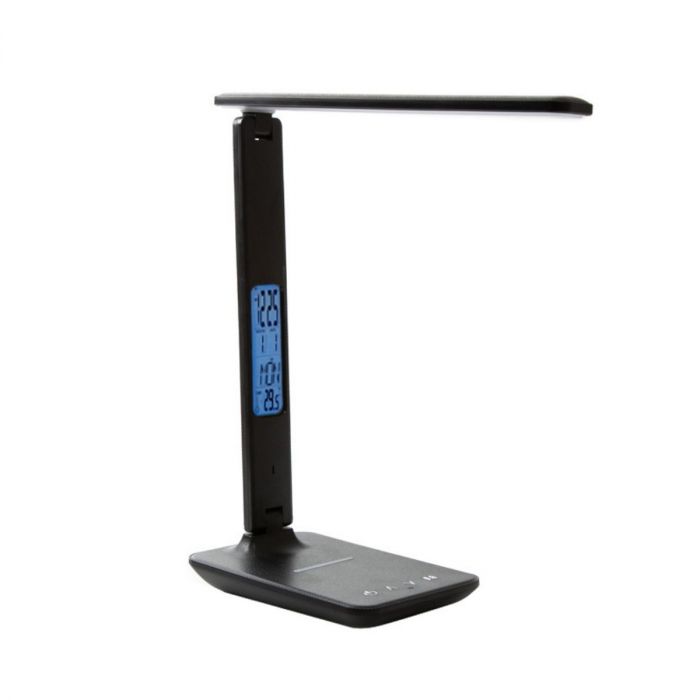 Lampka biurkowa PRO LED 6W CCT 3000K-6000K ekran LCD czarna  LBB6PRO - Blaupunkt
