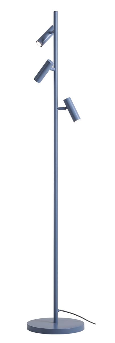 Lampa stojąca TREVO DUSTY BLUE 1104A16 - Aldex