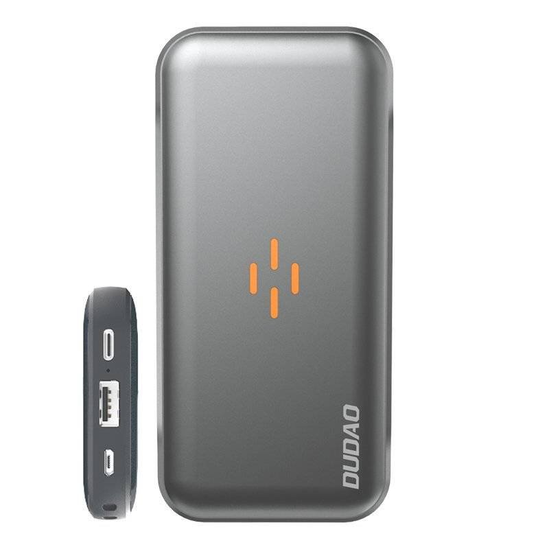 Dudao Powerbank  Dudao Powerbank 10000mAh QI USB K13s czarny dudao_20200907173152