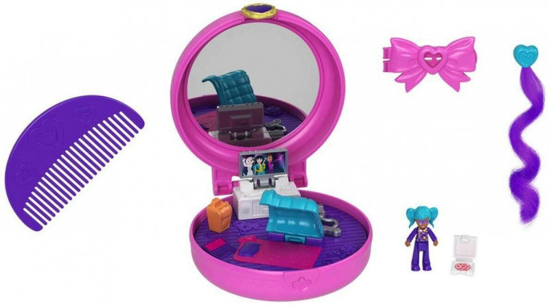 Polly Pocket, Puzdereczko z akcesoriami - Nocowanie