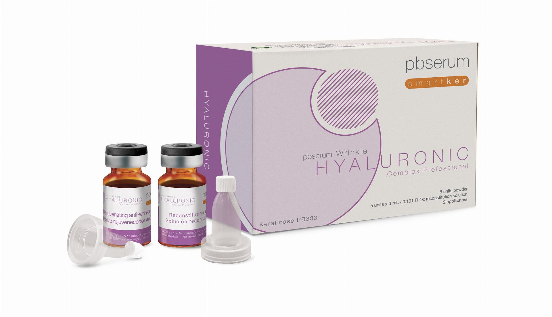 PBSerum HYALURONIC Professional (SMARTKER) 5x0,10g 5x3ml