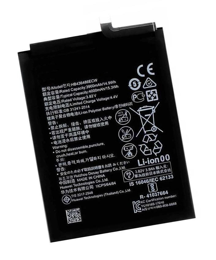 Bateria Do Huawei Mate 10 - Hb436486 3900Mah