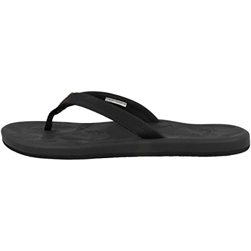 Reef Buty damskie japonki - Tides - czarne, czarny, 38.5 EU