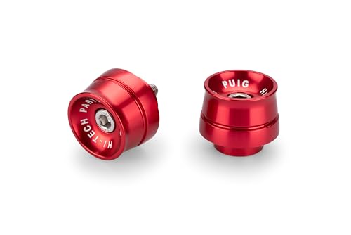 Puig 21015R Przeciwwagi Kierownica Model Speed Czerwony