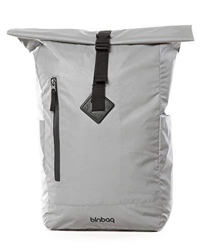 Blnbag M9 Plecak Rowerowy Jasny, Plecak Typu Rolltop Messenger Odblaskowy, Rollup Plecak Sportowy Plecak Szkolny, Plecak Odblaskowy, Unisex, 23 Litry