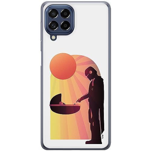 ERT GROUP etui na telefon Samsung M33 5G, case oryginalny i oficjalnie licencjonowany przez Star Wars, wzór Baby Yoda 031, optymalnie dopasowane, plecki z TPU
