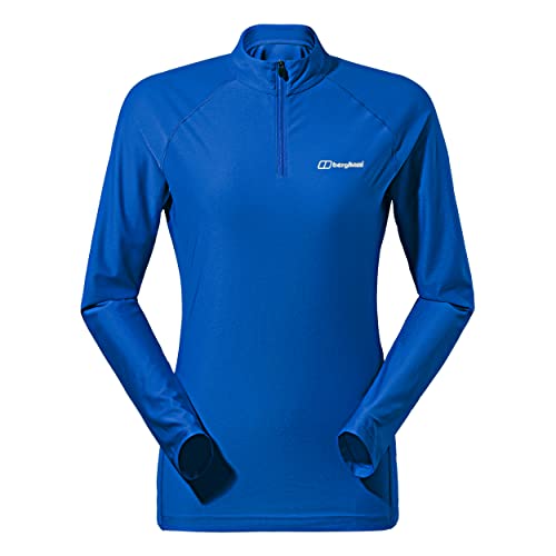 Berghaus Koszulka damska 24/7 z zamkiem błyskawicznym z długim rękawem Tech Baselayer T-Shirt (1 opakowanie)