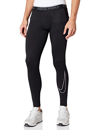 NIKE Męskie legginsy M Np Df, czarne/białe, XXL UK