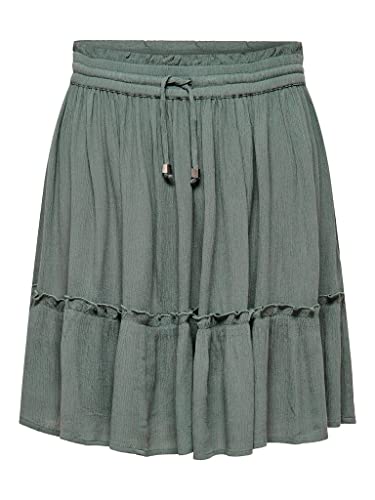 ONLY Damska spódnica Onlibiza Life Short Skirt WVN Noos Rock