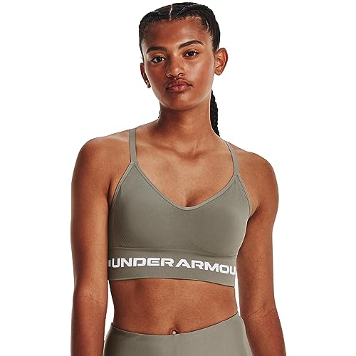 Under Armour Damski biustonosz sportowy, bezszwowy, niski poziom wsparcia