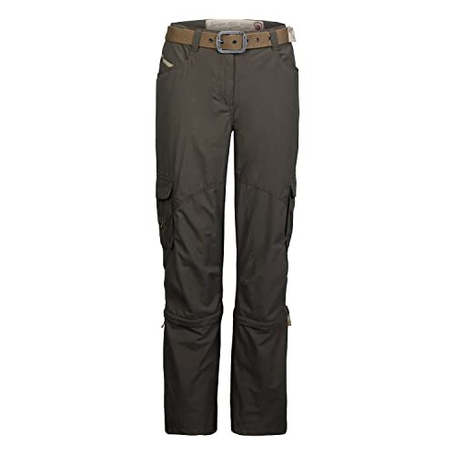 G.I.G.A. DX Damskie spodnie na co dzień z odpinanymi nogawkami i paskiem/spodnie trekkingowe Gs 37 Wmn Pnts