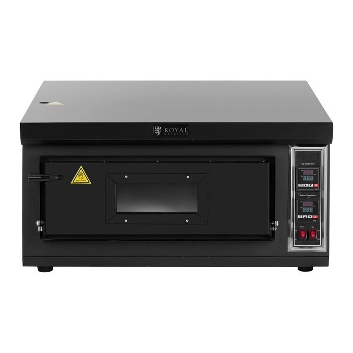 Piec do pizzy - jednokomorowy - 4200 W - Ø58 cm - Royal Catering RCPO-4200-1D
