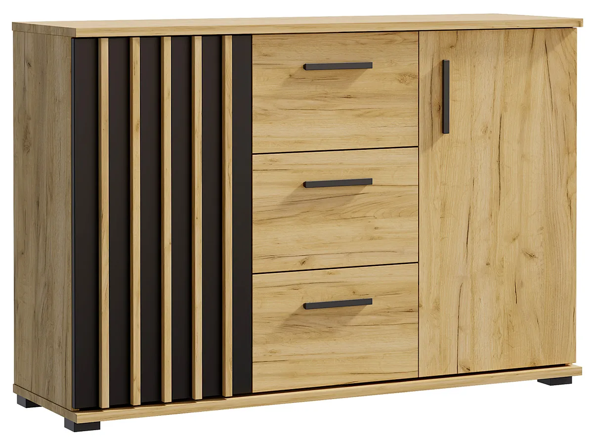 Komoda z lamelami 120 cm M3-D31