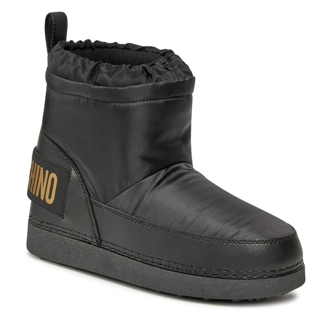 Śniegowce LOVE MOSCHINO JA24972G0HEB000A Nero/Oro