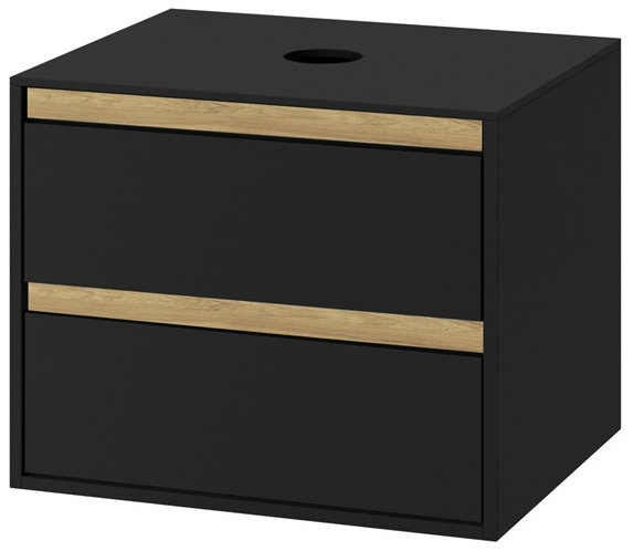 Excellent Excellent Tuto szafka czarny dąb MLEX0104600BKBL
