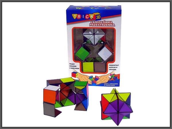 HIPO Łamigłówka przestrzenna Trick 3D w pudełku  HIPO