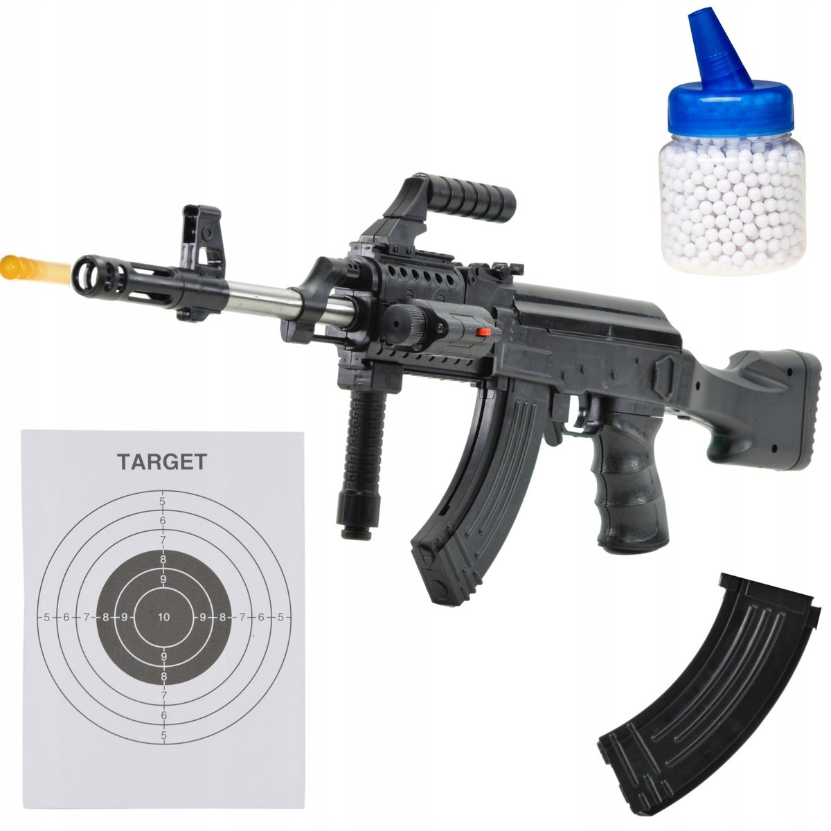 Karabin Na Kulki Pistolet Laser Metal Asg