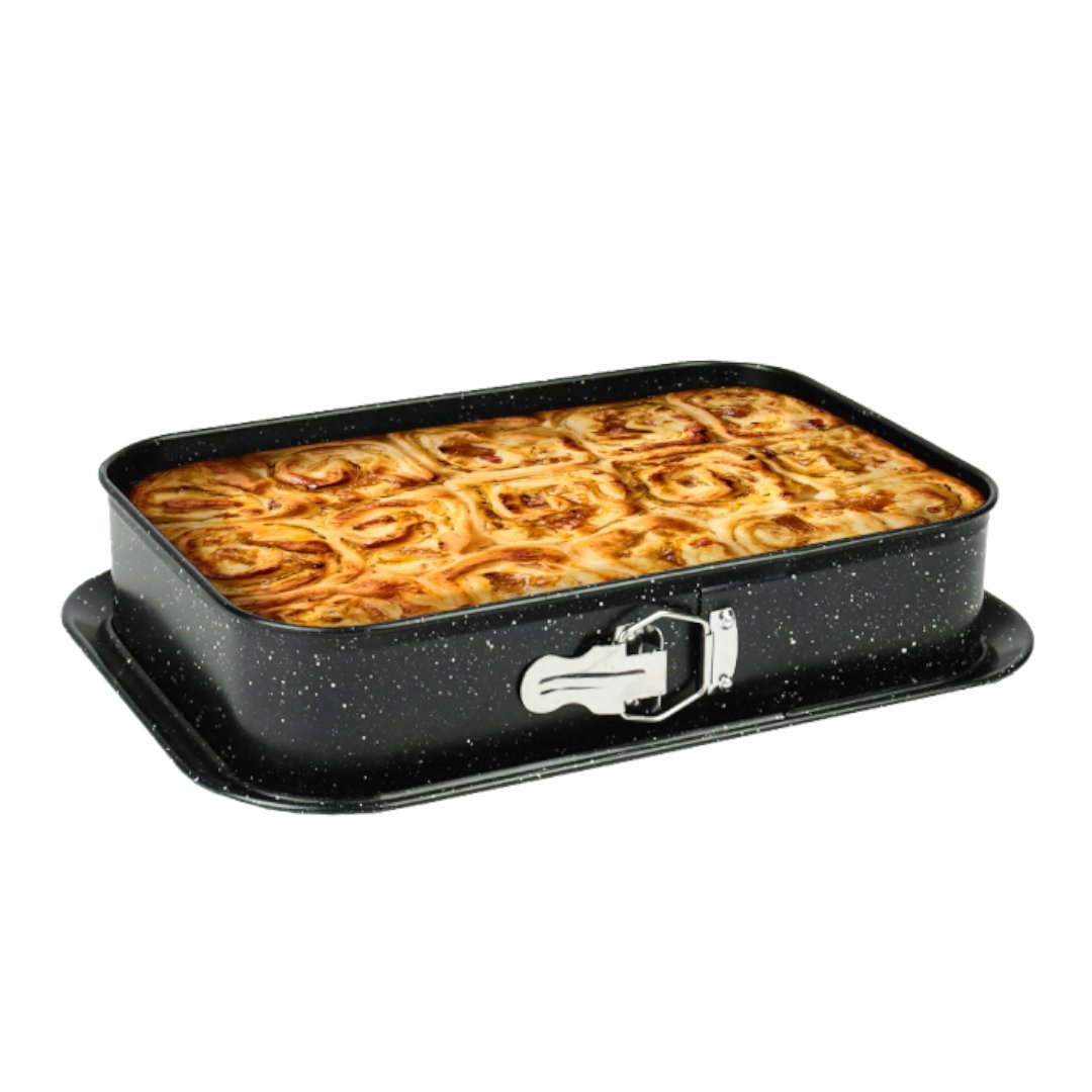TORTOWNICA PROSTOKĄTNA BLACHA NON STICK 35X24 CM