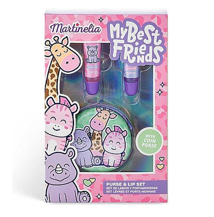 MARTINELIA MY BEST FRIENDS PURSE & LIPS SET