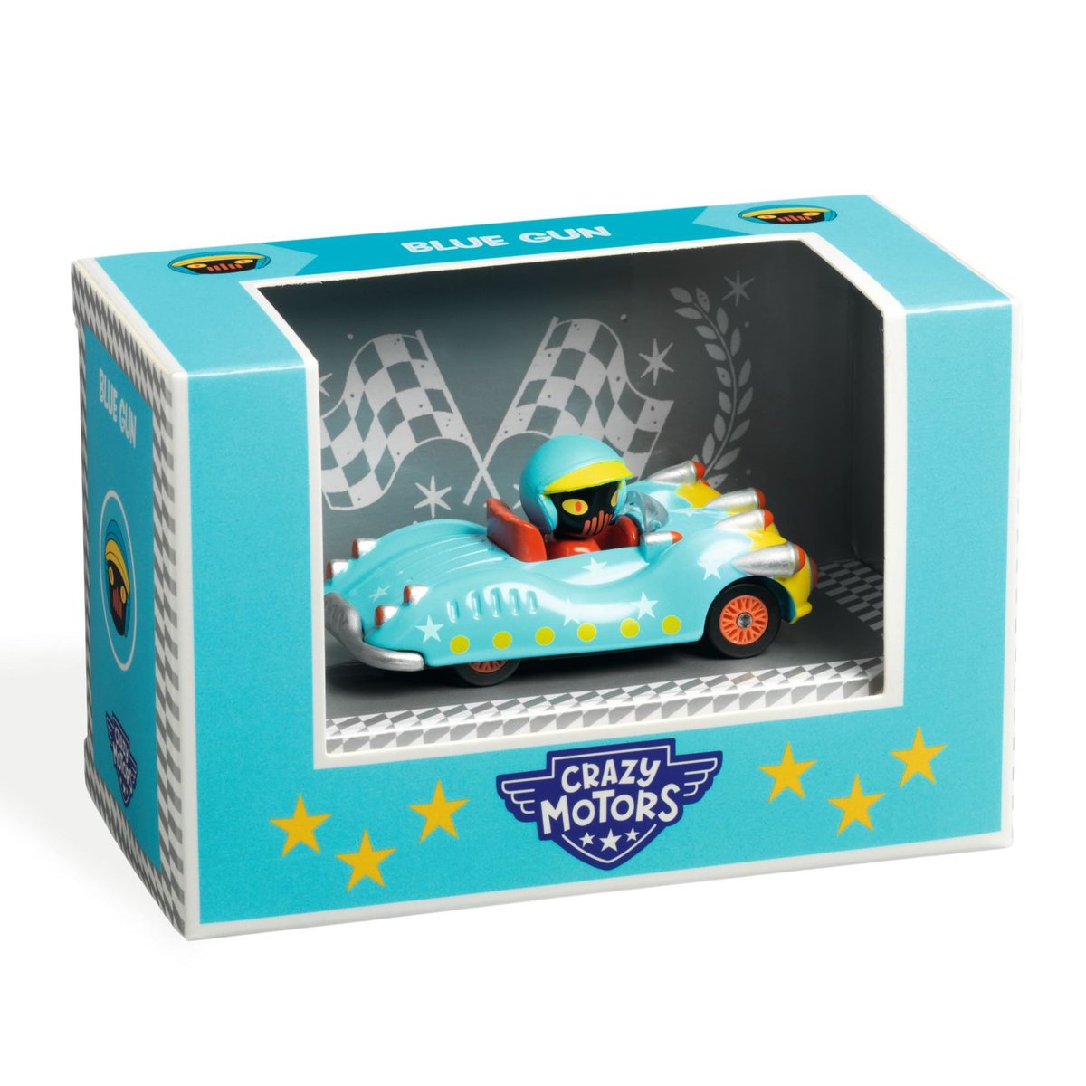 Samochód Djeco Crazy Motors - Blue Gun