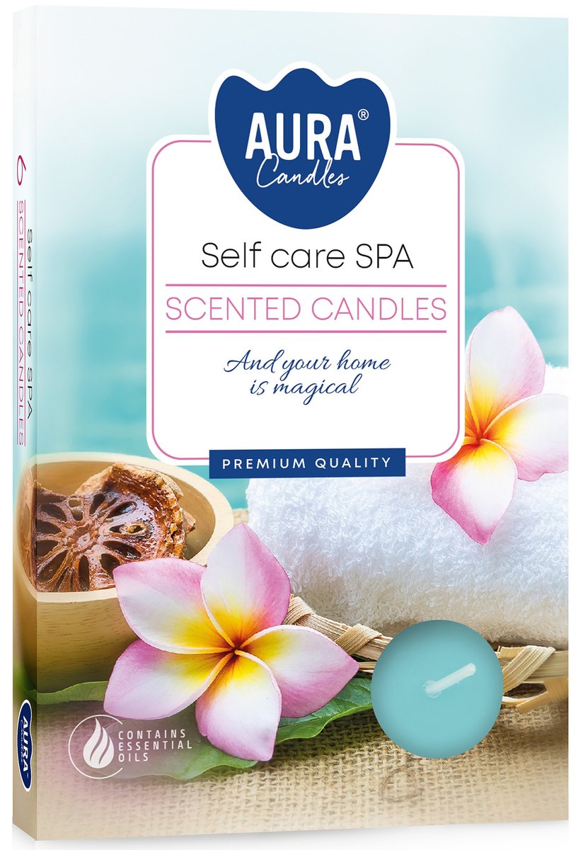 Podgrzewacze zapachowe BISPOL 4H SELF CARE SPA 6szt.