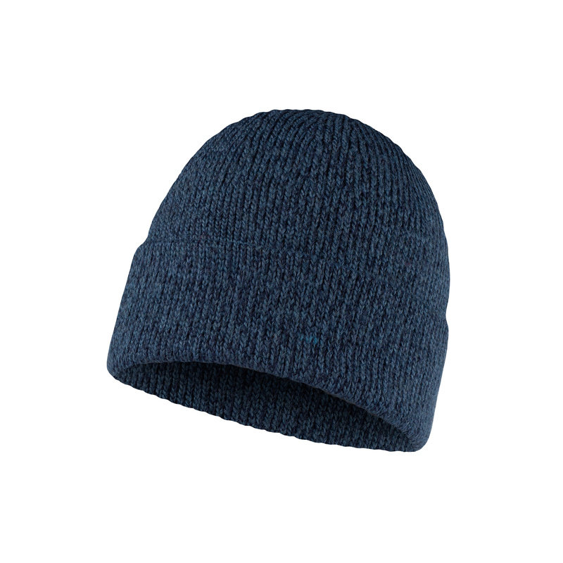 BUFF CZAPKA CIEPŁA DZIANINA KNITTED JARN DENIM