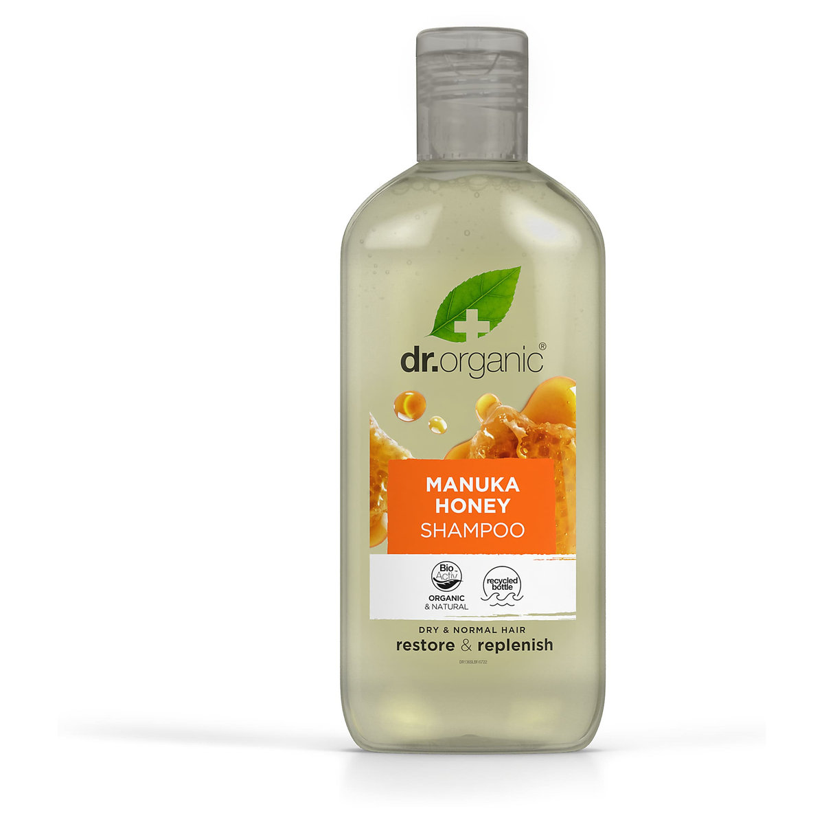 Dr.Organic Manuka Honey, Regenerujący Szampon Z Miodem Manuka, 265ml