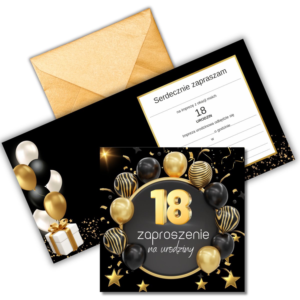 Zaproszenie 18 URODZINY