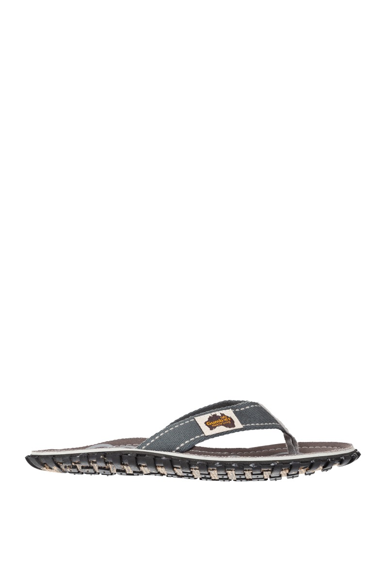 KLAPKI ISLANDER CANVAS FLIP-FLOPS-COOL GREY