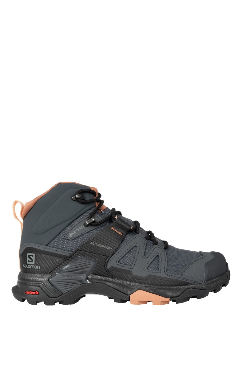 BUTY X ULTRA 4 MID GTX WOMEN-EBONY-MOCHA MOUSSE-ALMOND CREAM