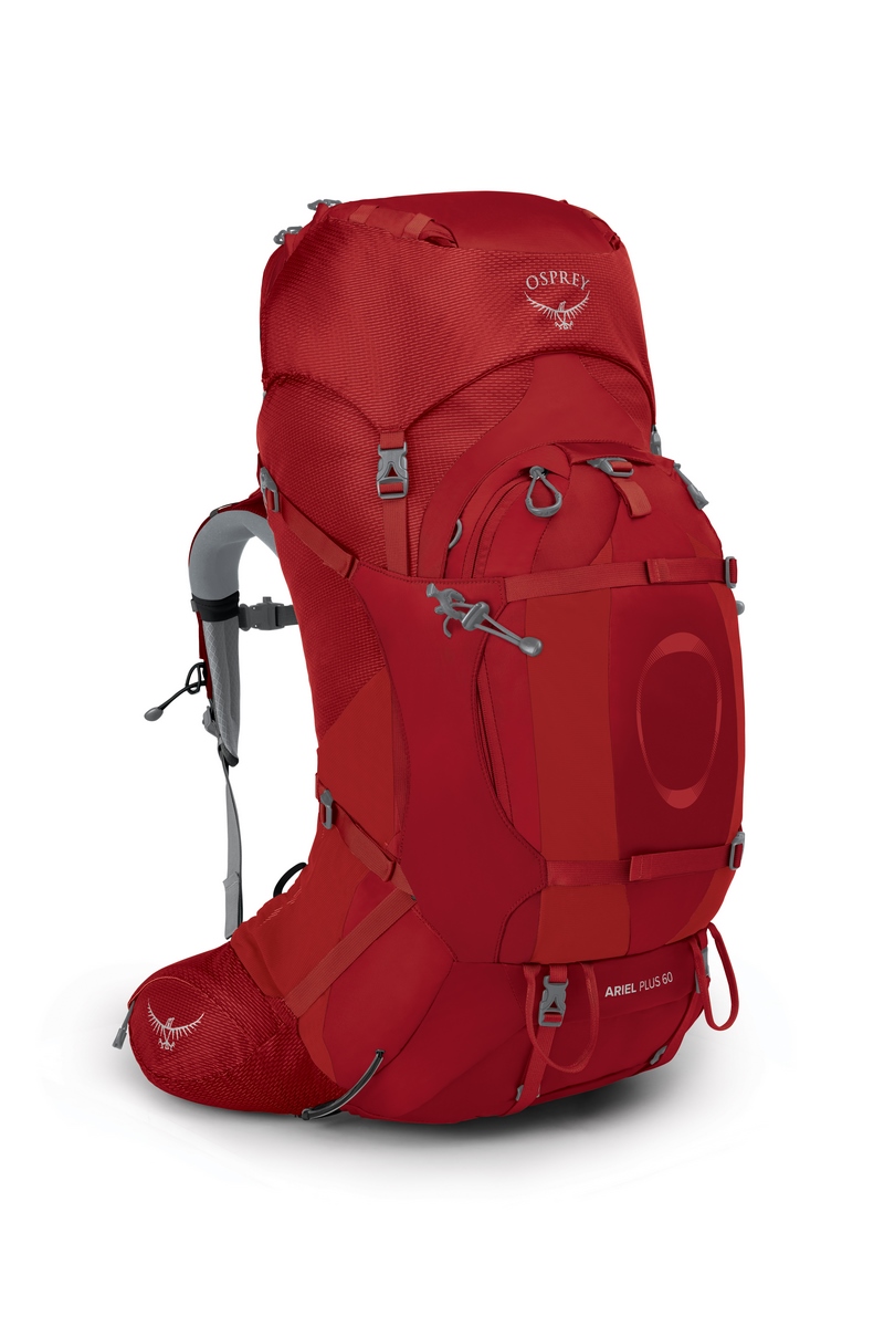Фото - Рюкзак Osprey Plecak  Ariel Plus 60 Rozmiar plecaka: M/L / Kolor: czerwony 