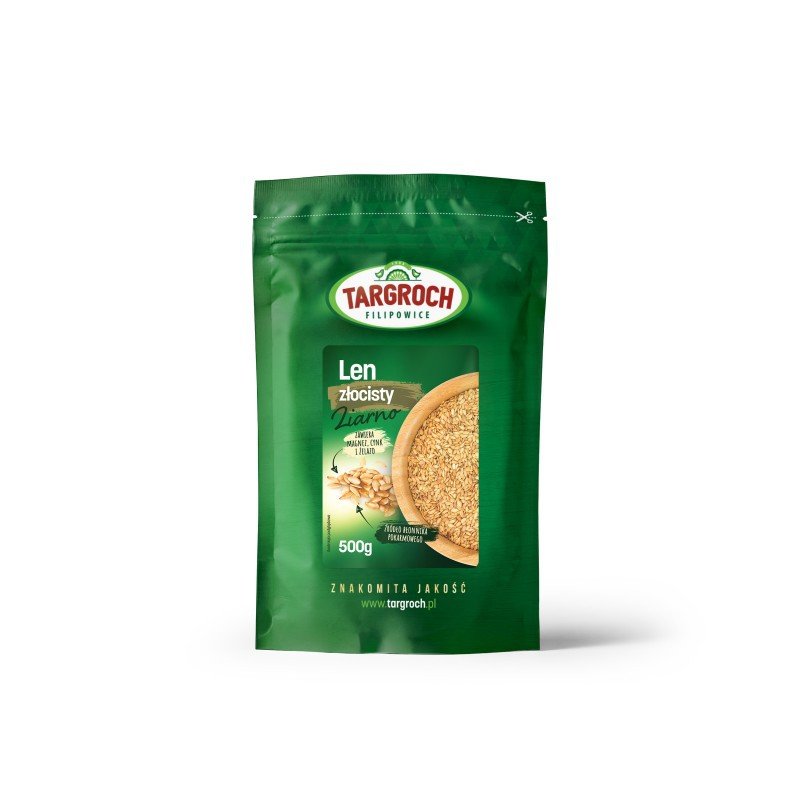 Targroch TAR-GROCH-FIL sp. j. Len złoty ziarno 500g