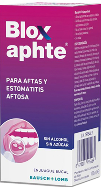 Płyn do płukania ust Bausch Lomb Bloxaphte Mouthwash 100 ml (8470001995469)