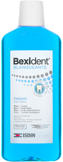 Płyn do płukania ust Isdin Bexident Whitening Mouthwash 500 ml (8470001793409)