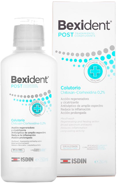 Pooperacyjny płyn do płukania ust Isdin Bexident Post Mouthwash 250 ml (8470001605184)