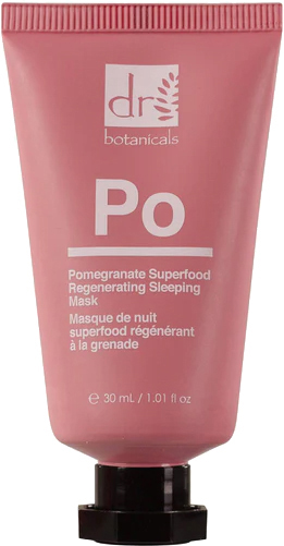 Żelowa maska do twarzy Dr. Botanicals Pomegranate Superfood Regenerating Hydrating Mask 30 ml (637665739220)