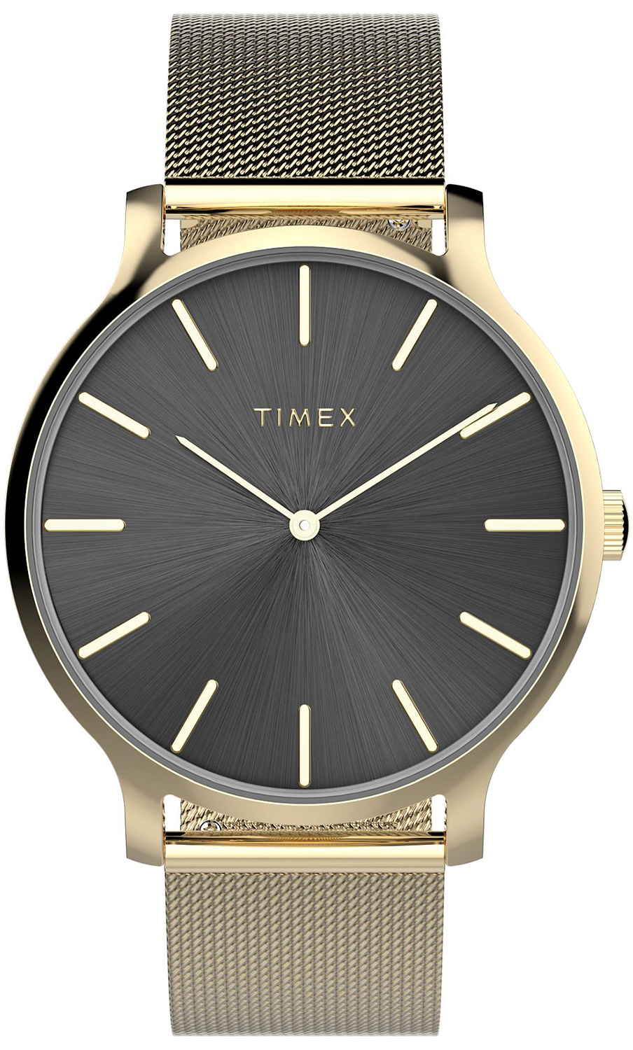 Zegarek Timex TW2W19700 Transcend 38mm Stainless Steel Mesh -