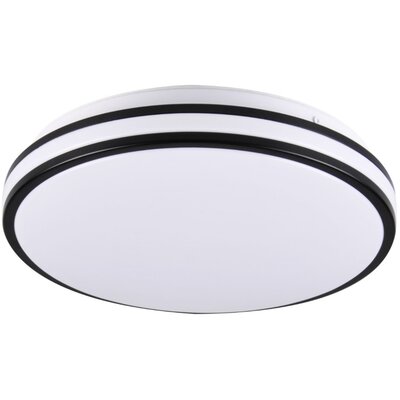 Polux Plafon ORBIT czarny 24W LED 2600lm 318985 SANICO 318985