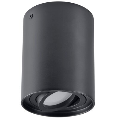 Polux Lampa natynkowa HADAR 1X10W GU10 czarna 313102 SANICO 313102