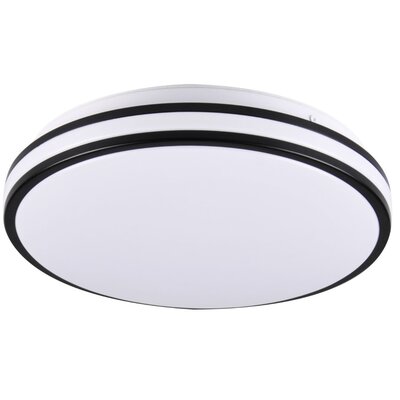 Polux Plafon ORBIT czarny 15W LED 1600lm 319043 SANICO 319043