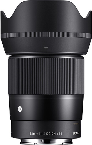 Sigma 23mm f/1.4 DC DN Contemporary Fuji X