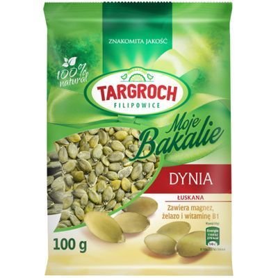 TARGROCH TAR-GROCH-FIL Pestki dyni łuskane 100g 22169-uniw