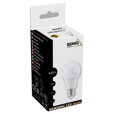 Bemko Żarówka LED SAMSUNG E27 9,5W neutralna