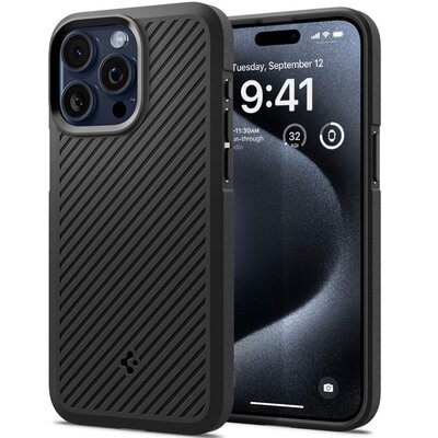 Spigen Core Armor do iPhone 15 Pro matte black
