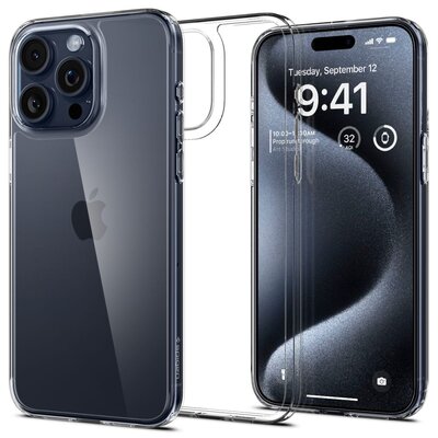 Spigen Airskin Hybrid do iPhone 15 Pro crystal clear