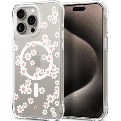 Spigen Cyrill Cecile do Mag Magsafe iPhone 15 Pro Max white daisy