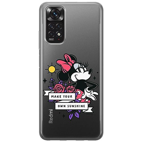 ERT GROUP etui na telefon Xiaomi REDMI NOTE 11 4G/ 11S 4G, case oryginalny i oficjalnie licencjonowany przez Disney, wzór Minnie 073, optymalnie dopasowane, plecki z TPU częściowo przeźroczyste